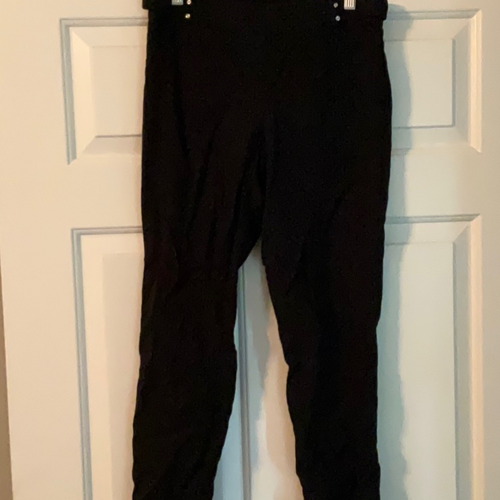 Rafaella Burgundy Weekend Comfort Pull-On Stretch Pant, Size XL
